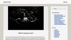 What Caprichoso.de website looked like in 2020 (3 years ago)