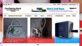 What Card-making-world.com website looked like in 2020 (3 years ago)