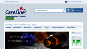 What Care-line.biz website looked like in 2020 (4 years ago)