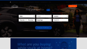 What Carsales.com website looked like in 2020 (3 years ago)