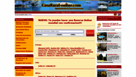 What Casarural-online.com website looked like in 2020 (3 years ago)