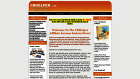 What Cbhelper.com website looked like in 2020 (3 years ago)
