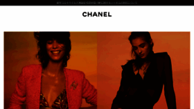 What Chanel.co.jp website looked like in 2020 (3 years ago)