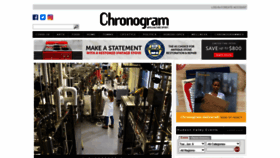 What Chronogram.com website looked like in 2020 (3 years ago)