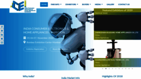 What Ceiworldexpo.com website looked like in 2020 (3 years ago)