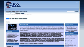 What Cientoseis.es website looked like in 2020 (3 years ago)