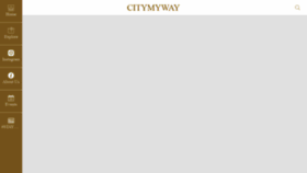 What Citymyway.com website looked like in 2020 (3 years ago)