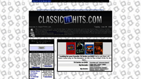 What Classictvhits.com website looked like in 2020 (3 years ago)