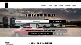 What Cowcountrytrailers.com website looked like in 2020 (3 years ago)