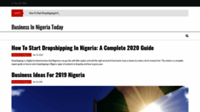 What Clicknigeria.net website looked like in 2020 (3 years ago)