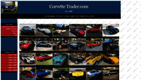 What Corvettetrader.com website looked like in 2020 (3 years ago)