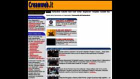 What Creamweb.it website looked like in 2020 (3 years ago)