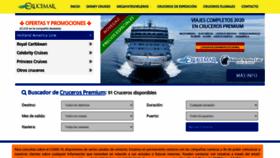 What Crucemar.com website looked like in 2020 (3 years ago)