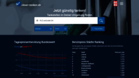 What Clever-tanken.de website looked like in 2020 (3 years ago)