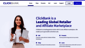What Clickbank.com website looked like in 2020 (3 years ago)