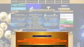 What Cintaanugerah.com website looked like in 2020 (3 years ago)