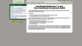 What Chc-care.com website looked like in 2020 (3 years ago)