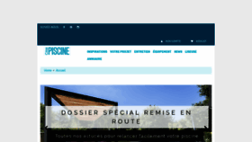 What Cote-piscine-mag.com website looked like in 2020 (3 years ago)