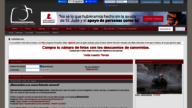 What Canonistas.com website looked like in 2020 (3 years ago)