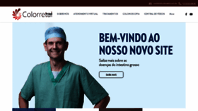 What Colorretal.com.br website looked like in 2020 (3 years ago)