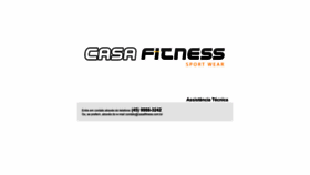 What Casafitness.com.br website looked like in 2020 (3 years ago)