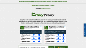 What Croxyproxy.rocks website looked like in 2020 (3 years ago)