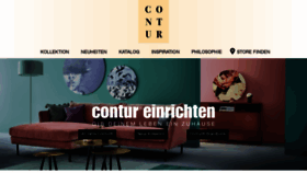 What Contur-einrichtung.de website looked like in 2020 (3 years ago)
