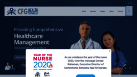 What Cfghealthsystems.com website looked like in 2020 (3 years ago)