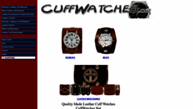 What Cuffwatches.net website looked like in 2020 (3 years ago)