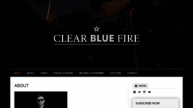What Clearbluefire.com website looked like in 2020 (3 years ago)
