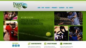 What Cityofflorenceathletics.com website looked like in 2020 (3 years ago)