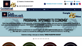 What Cajainmaculada.com.mx website looked like in 2020 (3 years ago)