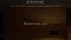 What Chiusano.com website looked like in 2020 (3 years ago)