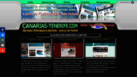 What Canarias-tenerife.com website looked like in 2020 (3 years ago)