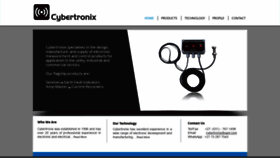 What Cybertronix.co.za website looked like in 2020 (3 years ago)