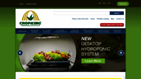 What Cropking.com website looked like in 2020 (3 years ago)