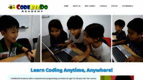 What Codebeedo.com website looked like in 2020 (3 years ago)