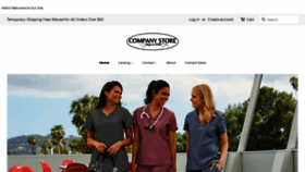 What Companystoreuniforms.com website looked like in 2020 (3 years ago)