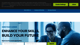 What Careers.teksystems.com website looked like in 2020 (3 years ago)