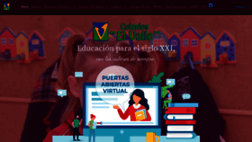 What Colegioelvalle.com website looked like in 2020 (3 years ago)