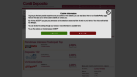 What Conti-deposito.net website looked like in 2020 (3 years ago)