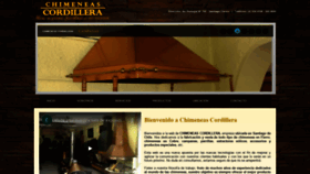 What Chimeneas.cl website looked like in 2020 (3 years ago)