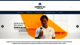 What Cantabrialabs.pt website looked like in 2020 (3 years ago)