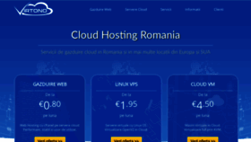 What Cloudweb.ro website looked like in 2020 (3 years ago)