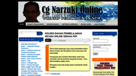 What Cgnarzuki.com website looked like in 2020 (3 years ago)