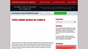 What Contraquedadecabelo.com.br website looked like in 2020 (3 years ago)