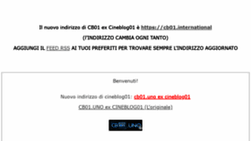 What Cb01-nuovo-indirizzo.info website looked like in 2020 (3 years ago)