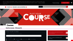 What Courses.brighton.ac.uk website looked like in 2020 (3 years ago)