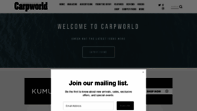 What Carpworldmagazine.com website looked like in 2020 (3 years ago)