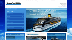 What Cruisepool.com website looked like in 2020 (3 years ago)